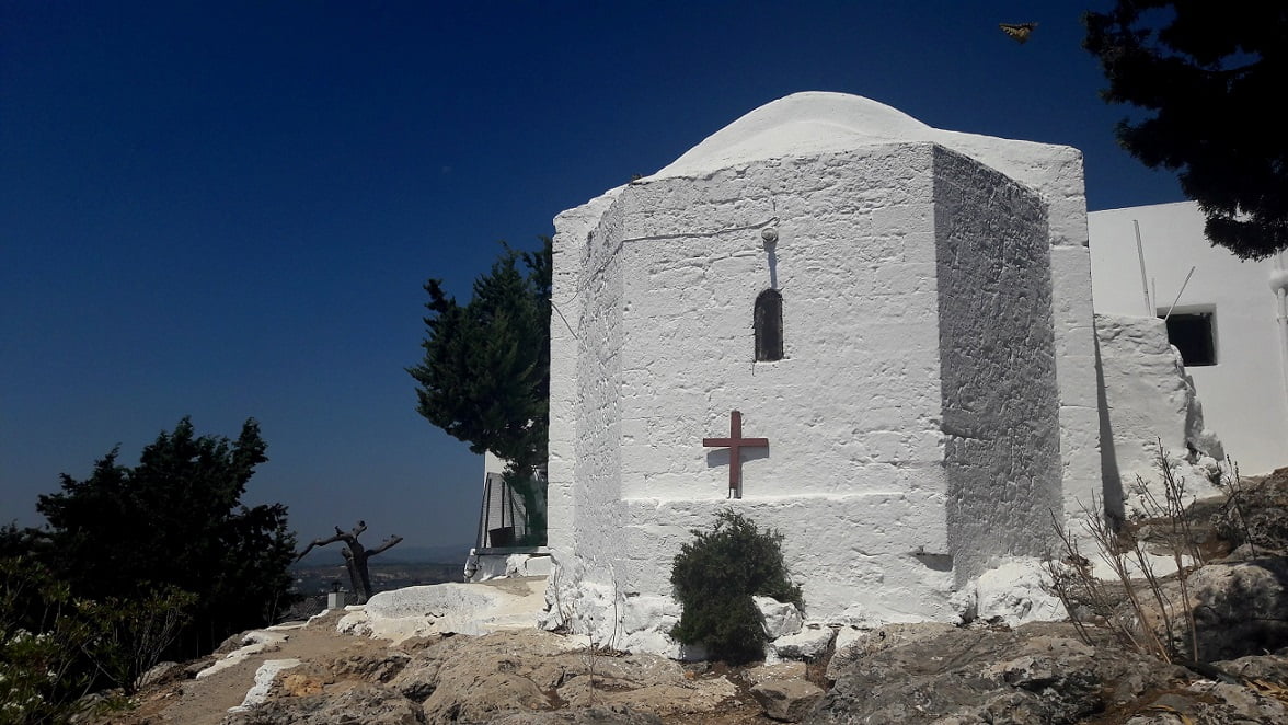 Orthodox church in Rhodes Greece