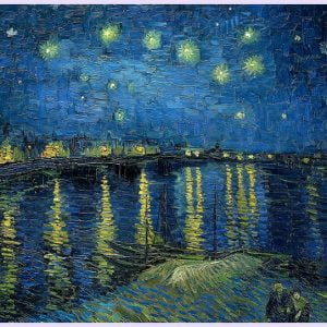 Starry Night Over the Rhone painting