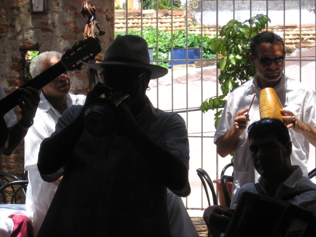 Cuba-Trinidad musicians