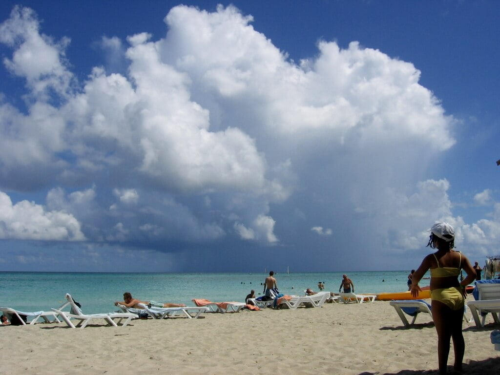 Cuba-Varadero clouds
