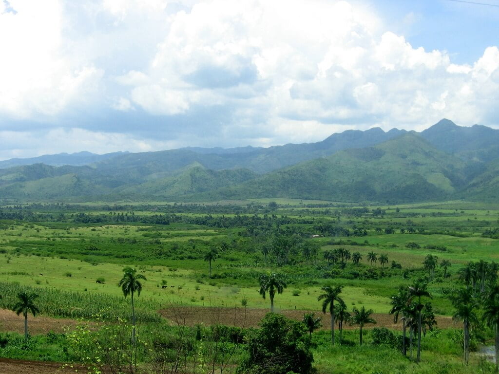 Cuba-Sancti Spiritus landscape