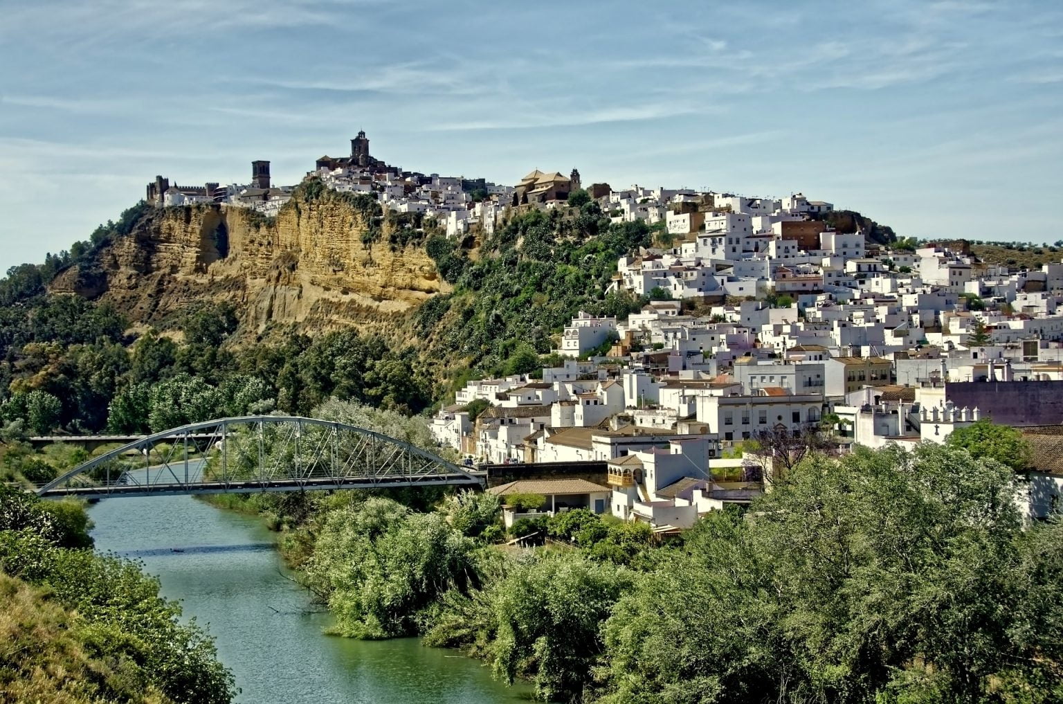 White villages Spain Glimpses of the World