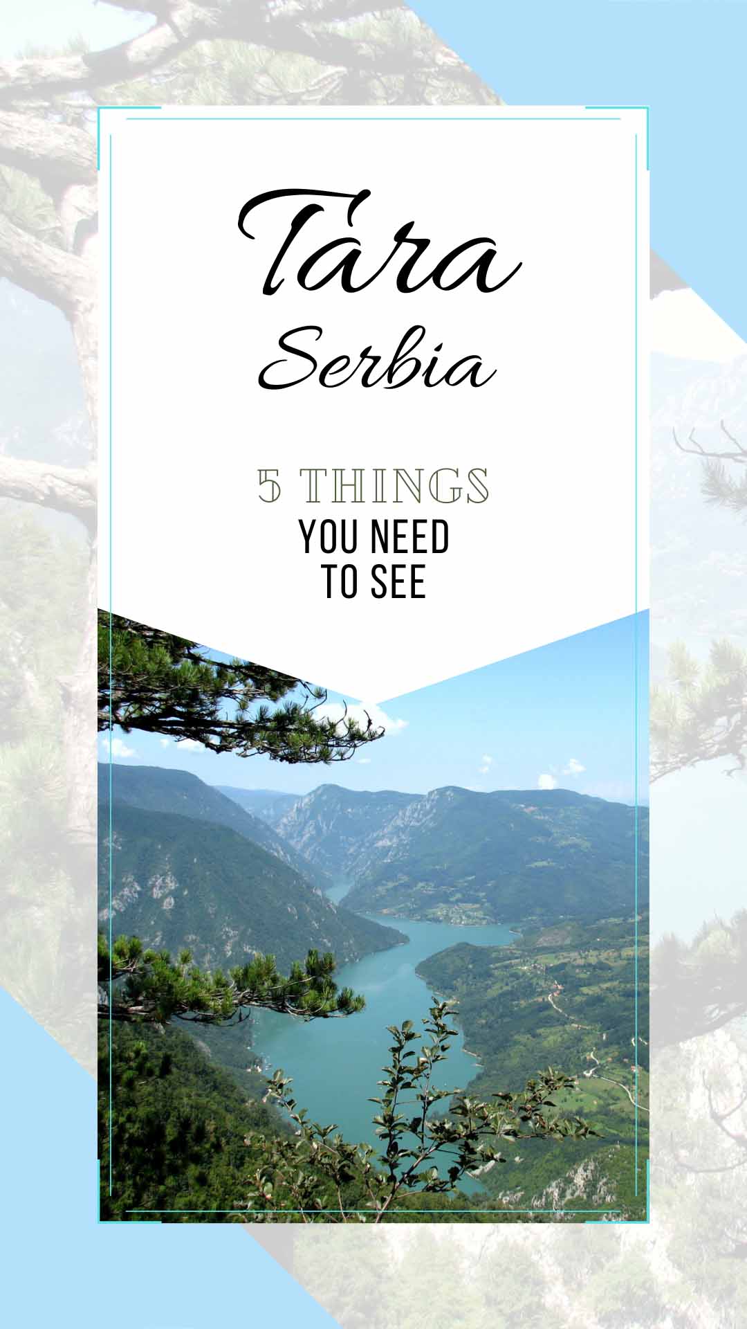 TARA SERBIA: Five things you need to see