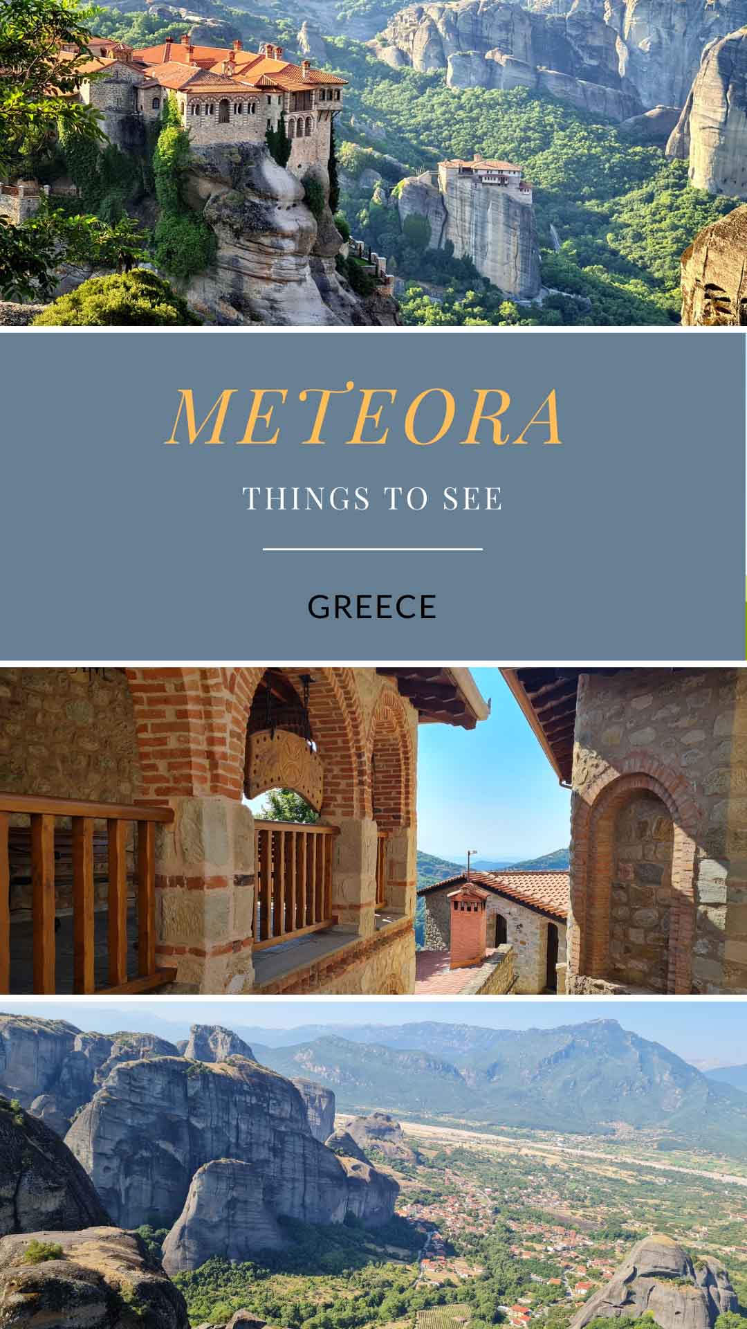 Meteora Things to see