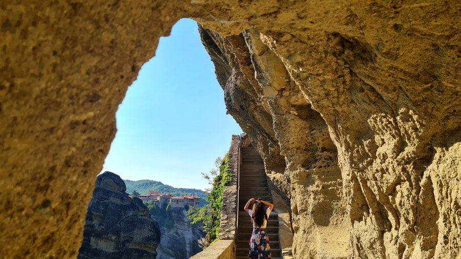 Great Meteoron monastery arch