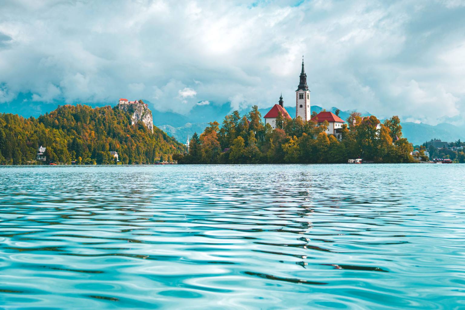 Bled island Slovenia