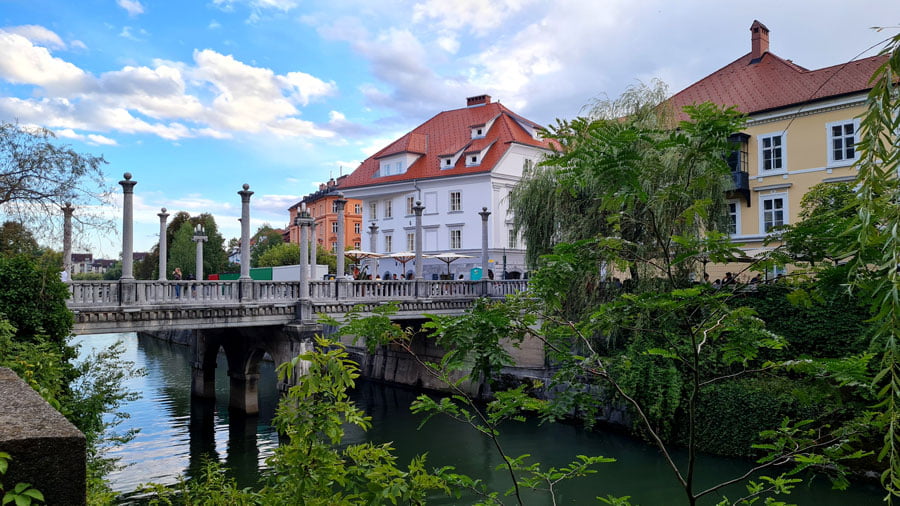 Ljubljanica waterfront