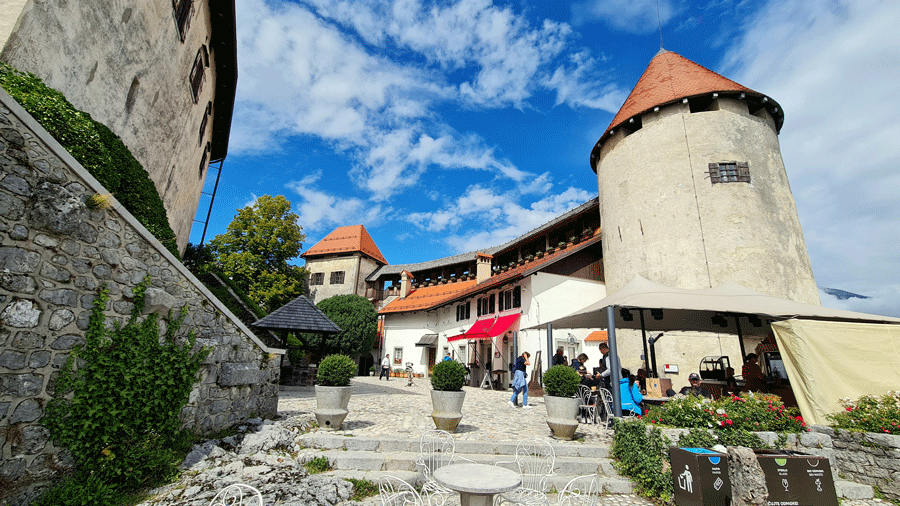Bled Castle Towers 