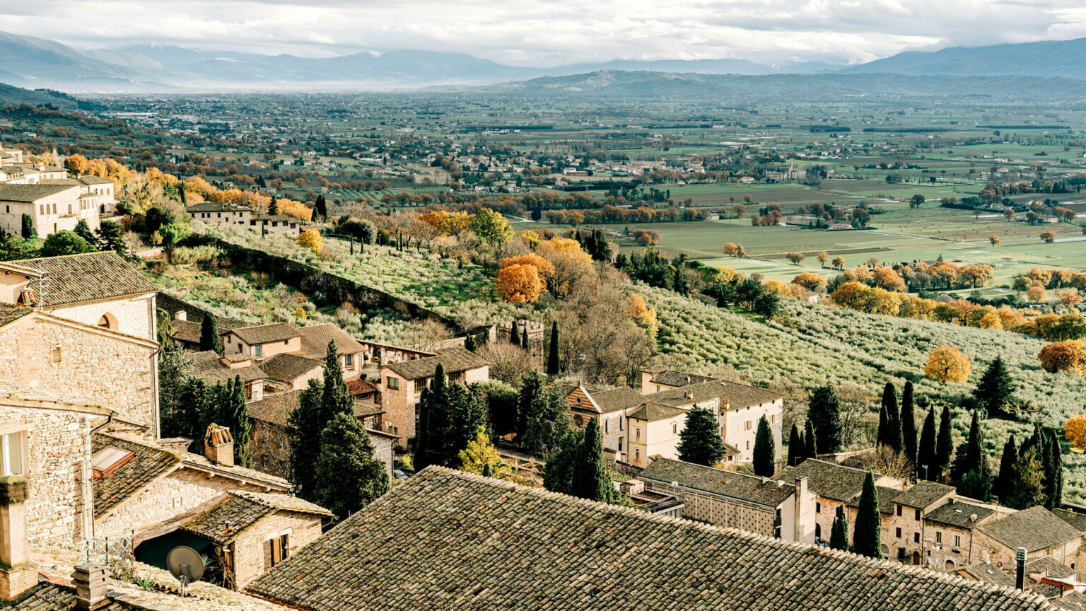 Assisi view Glimpses of the World