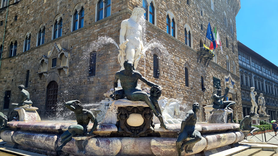 Piazza Signoria sculptures