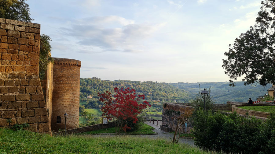 Round tower of the Orvieto fort
