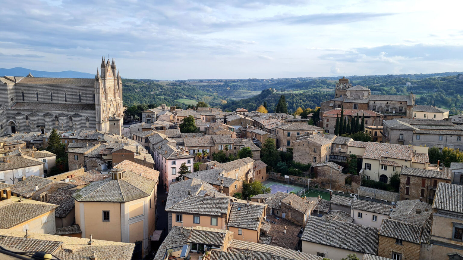 View of Orvieto Umbria