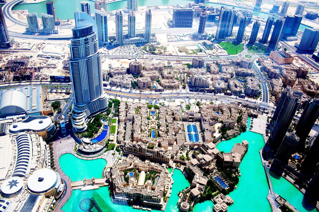 Dubai view from above