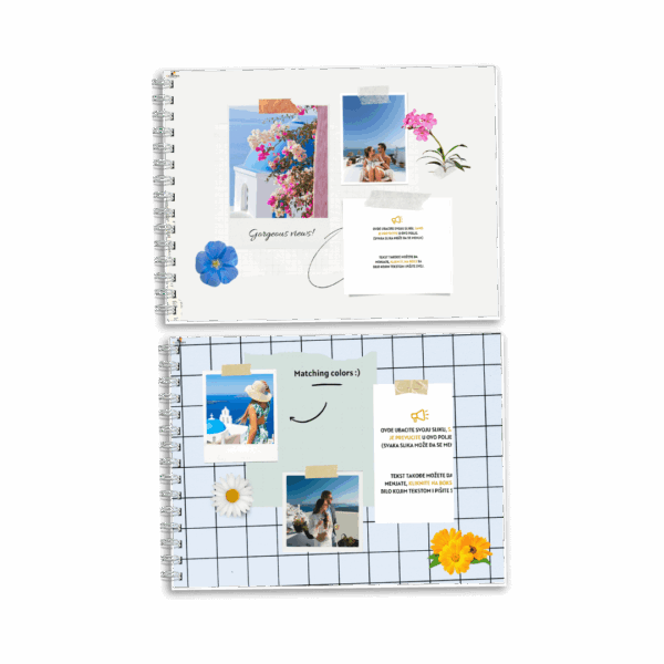 SANTORINI Photo Album Template :: Add Your Photos - Image 2