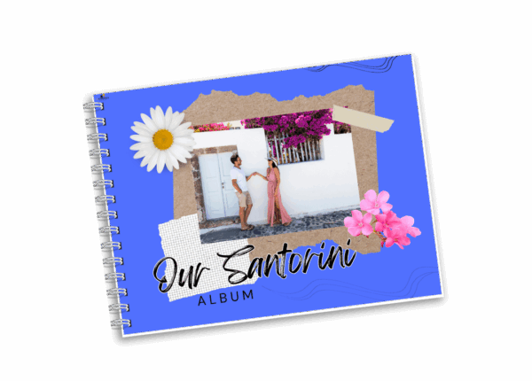 Santorini Photo Album Template