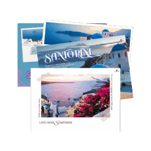 Santorini postcards