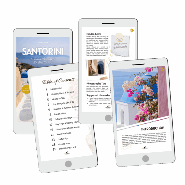 Travel eBook pages