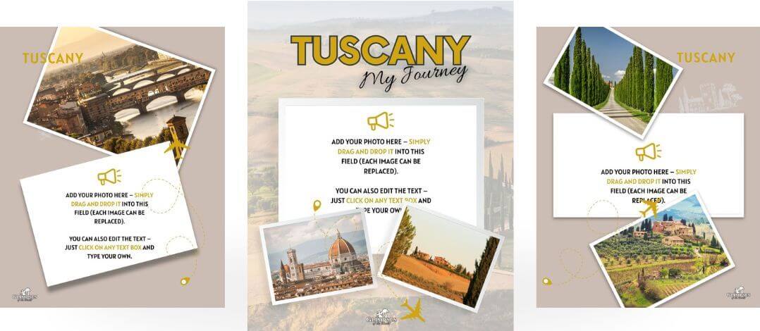 Tuscany Instagram Templates