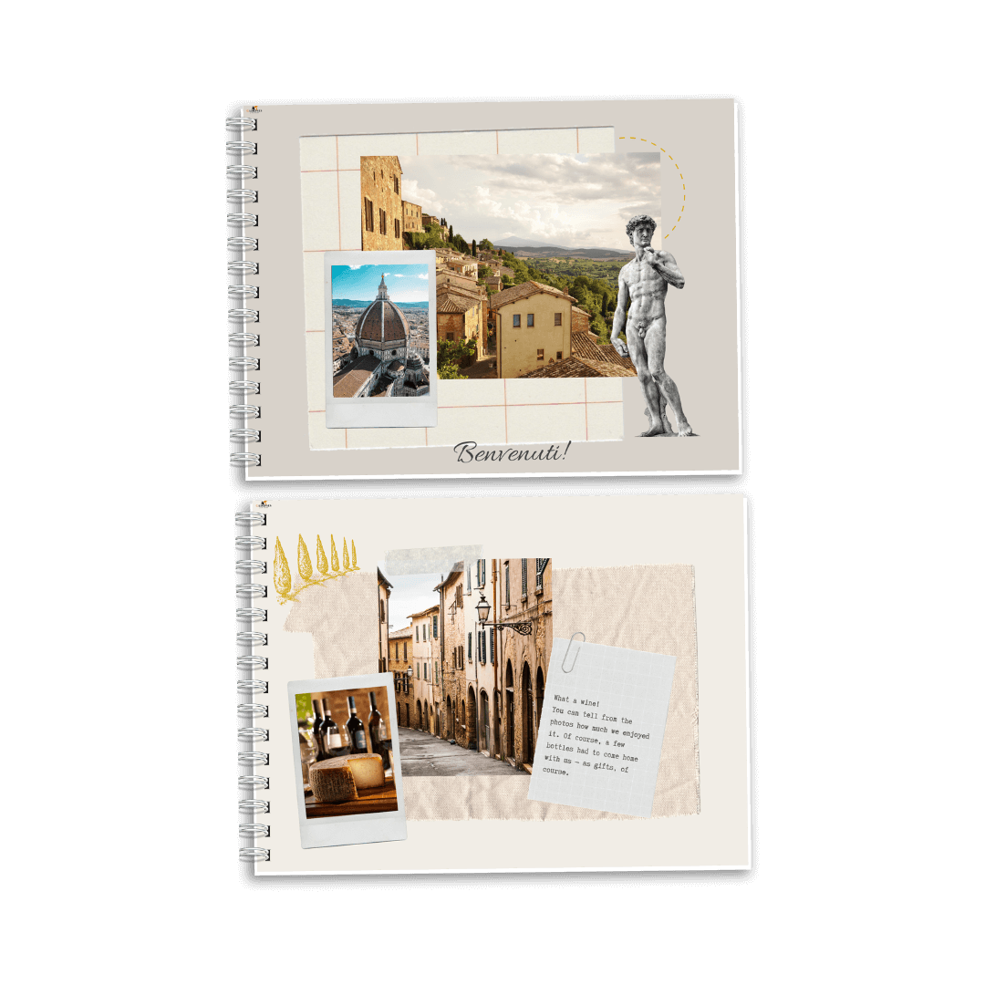 TUSCANY Photo Album Template :: Ready in Minutes - Image 2