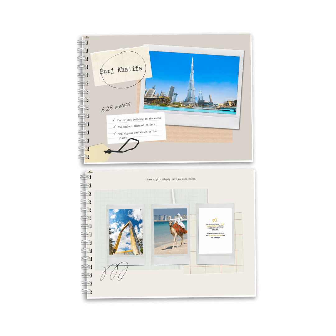 DUBAI Photo Album Template :: Insert Your Photos - Image 2
