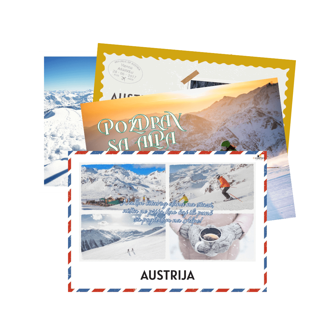 Razglednice Zimovanje u Austriji